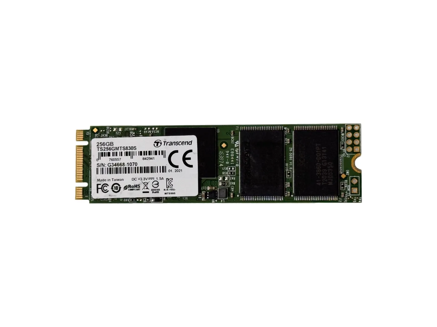 Transcend TS256GMTS830S 256 GB M.2 SATA SSD