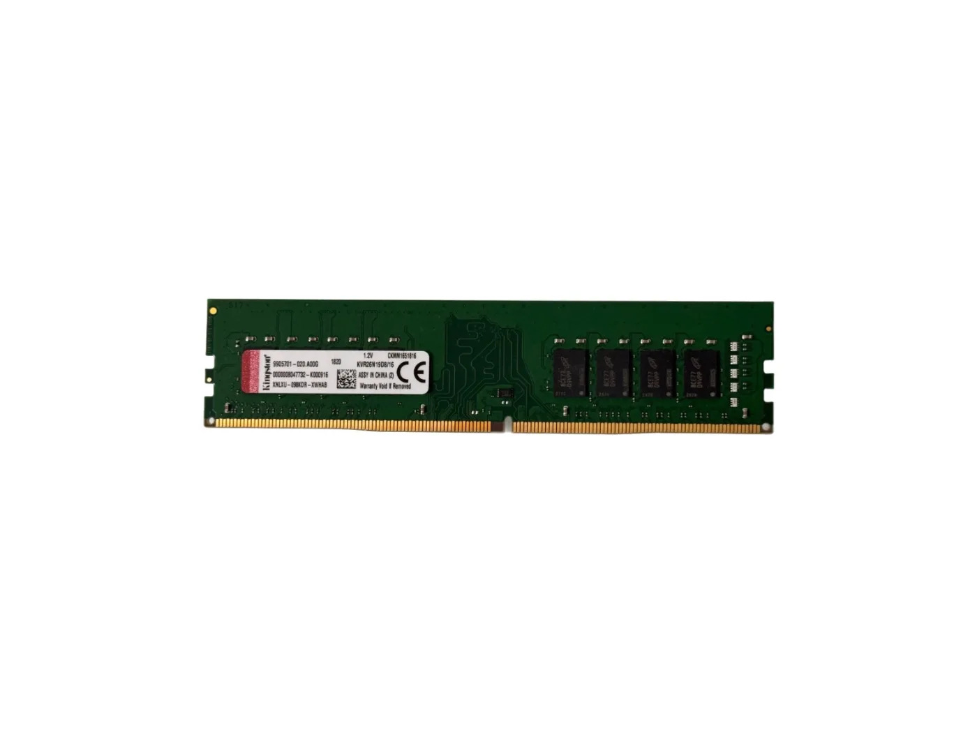 Kingston DDR4 16 GB RAM KVR26N19D8/16 2666 MHz